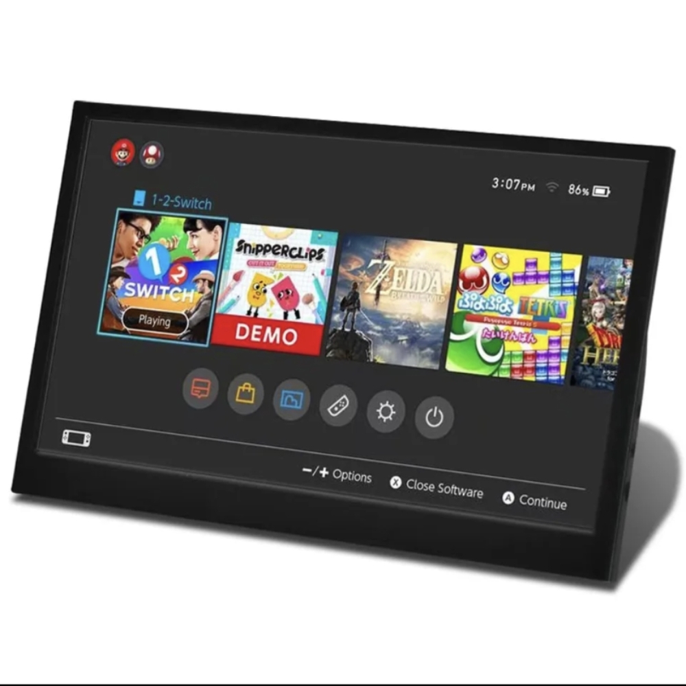 11.6 inch Portable Monitor w/ speakers